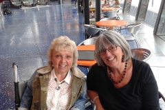 Lynda and MEP Julie Ward MEP a